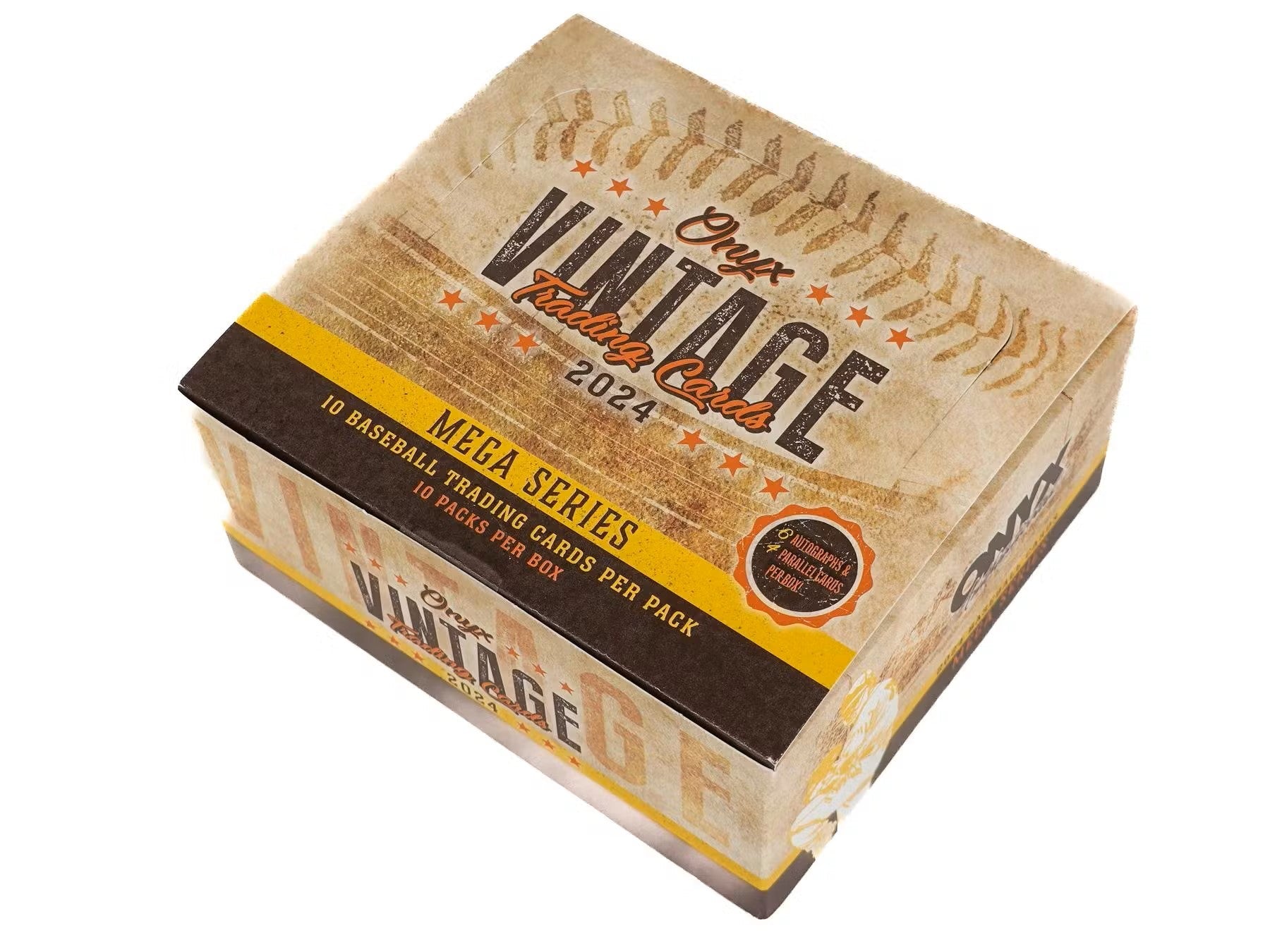 2024 Onyx Vintage Mega Series Baseball Hobby Box - Columbia Hobby - Sports Card Boxes - Toploaders - Card Savers