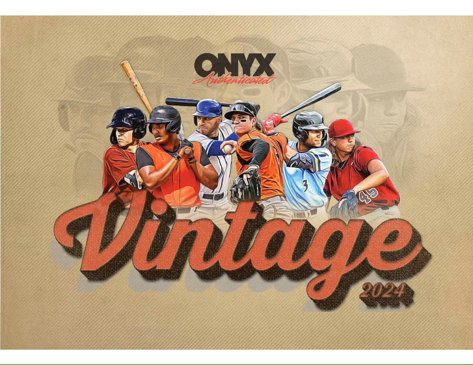 2024 Onyx Vintage Mega Series Baseball Hobby Box - Columbia Hobby - Sports Card Boxes - Toploaders - Card Savers