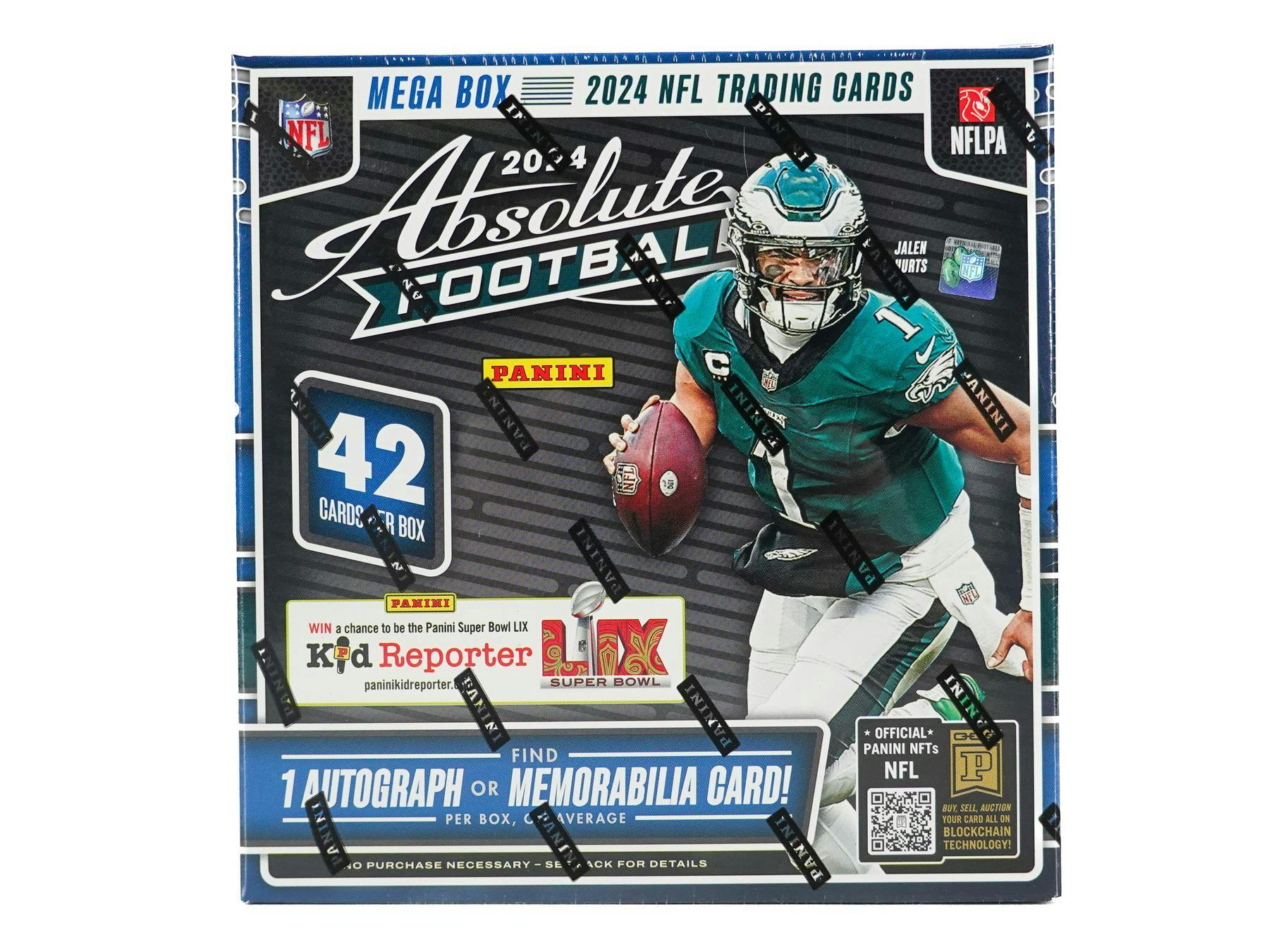 2024 Panini Absolute Football Mega Box - Columbia Hobby - Sports Card Boxes - Toploaders - Card Savers