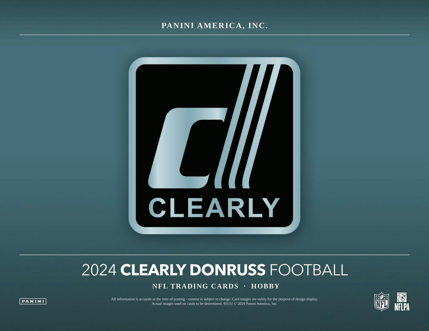 2024 Panini Clearly Donruss Football Hobby Box - Columbia Hobby - Sports Card Boxes - Toploaders - Card Savers