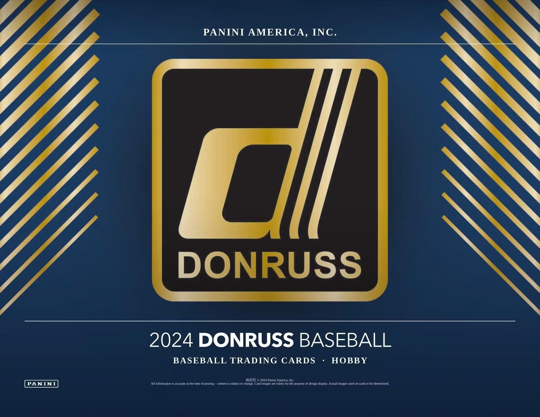 2024 Panini Donruss Baseball Hobby Box - Columbia Hobby - Sports Card Boxes - Toploaders - Card Savers