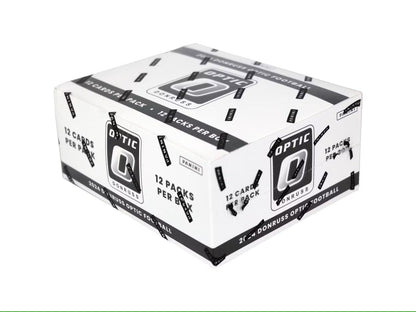 2024 Panini Donruss Optic Football Jumbo Value 12 - Pack Box - Columbia Hobby - Sports Card Boxes - Toploaders - Card Savers