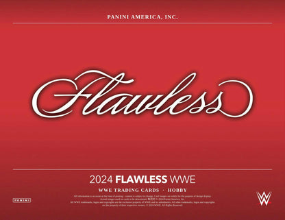 2024 Panini Flawless WWE Wrestling Hobby Box - Columbia Hobby - Sports Card Boxes - Toploaders - Card Savers