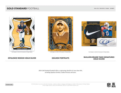 2024 Panini Gold Standard Football Hobby Box - Columbia Hobby - Sports Card Boxes - Toploaders - Card Savers