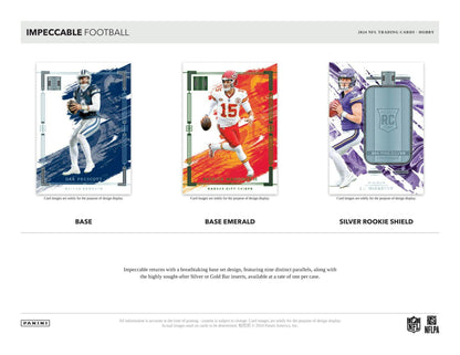 2024 Panini Impeccable Football Hobby Box - Columbia Hobby - Sports Card Boxes - Toploaders - Card Savers