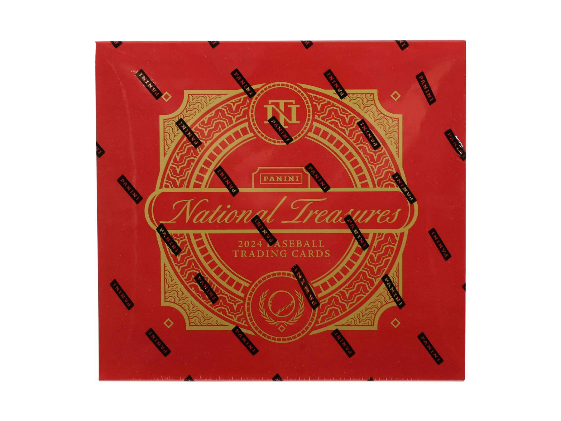 2024 Panini National Treasures Baseball Hobby Box - Columbia Hobby - Sports Card Boxes - Toploaders - Card Savers