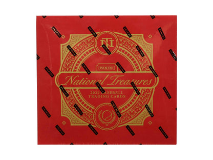 2024 Panini National Treasures Baseball Hobby Box - Columbia Hobby - Sports Card Boxes - Toploaders - Card Savers