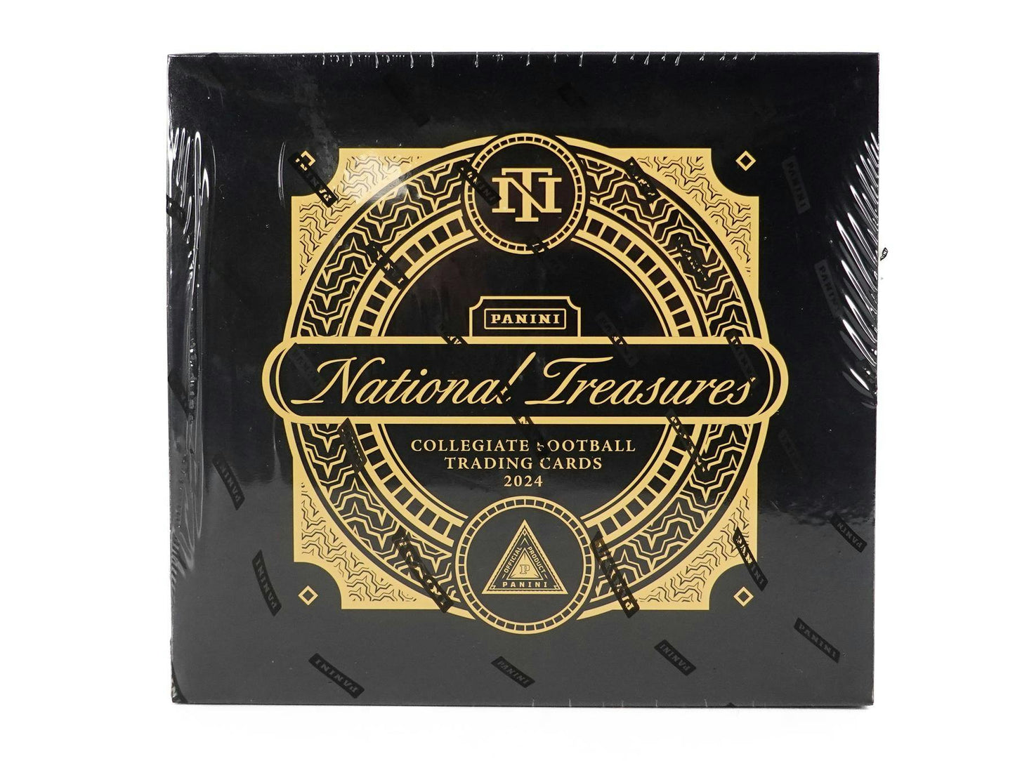 2024 Panini National Treasures Collegiate Football Hobby Box - Columbia Hobby - Sports Card Boxes - Toploaders - Card Savers