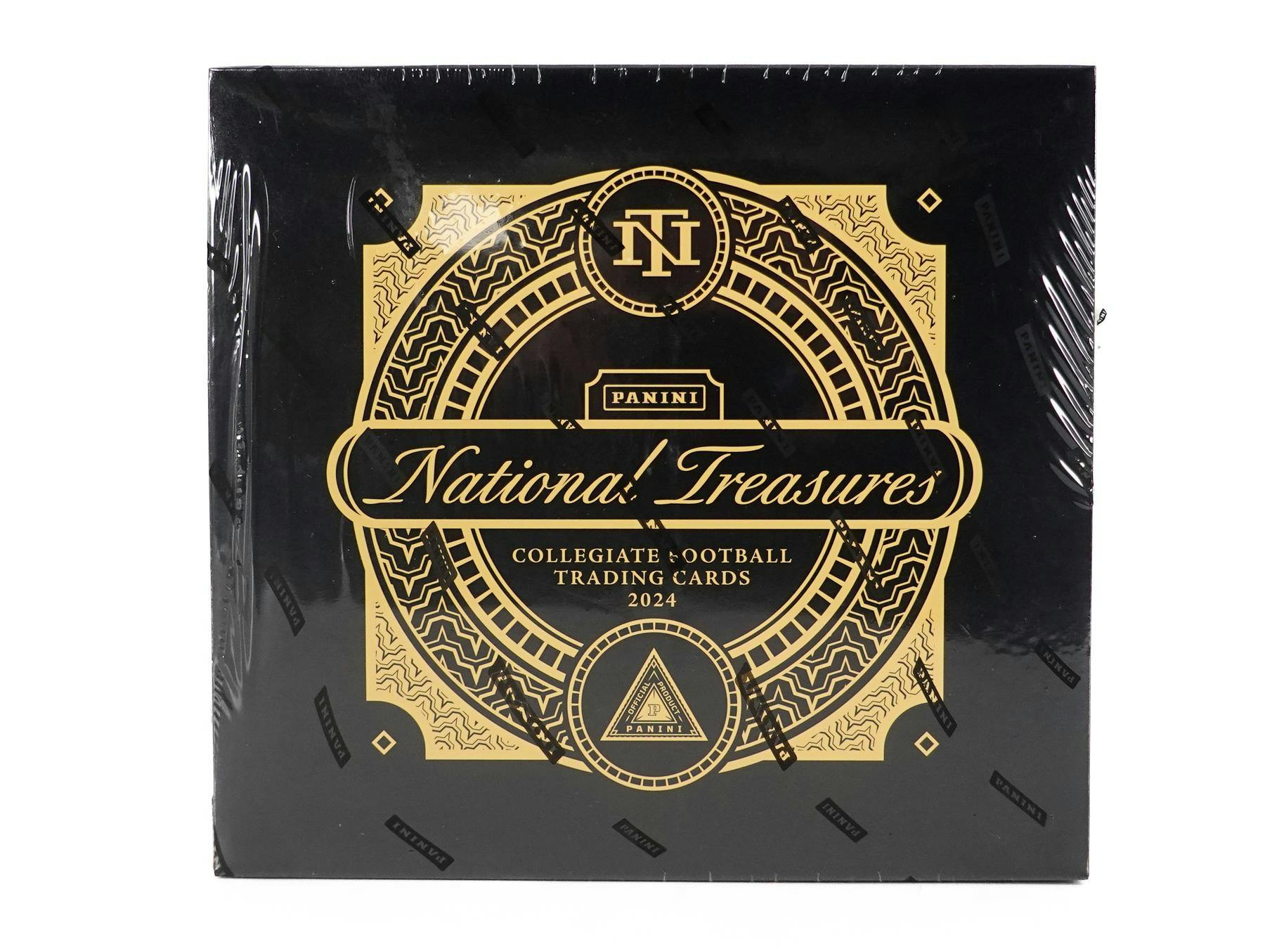 2024 Panini National Treasures Collegiate Football Hobby Box - Columbia Hobby - Sports Card Boxes - Toploaders - Card Savers