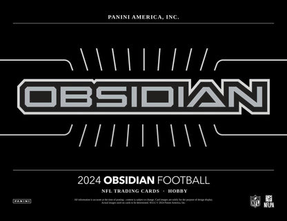 2024 Panini Obsidian Football Hobby Box - Columbia Hobby - Sports Card Boxes - Toploaders - Card Savers