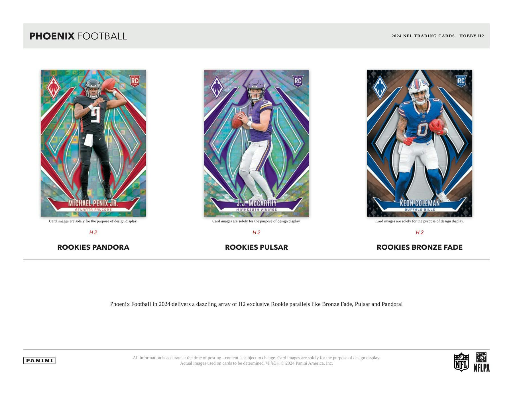 2024 Panini Phoenix Football H2 Box - Columbia Hobby - Sports Card Boxes - Toploaders - Card Savers