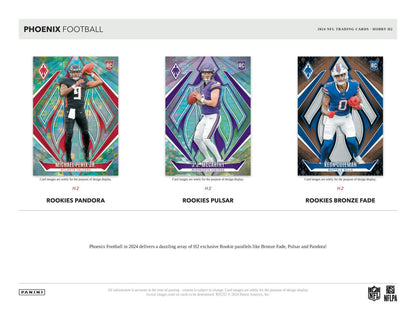 2024 Panini Phoenix Football H2 Box - Columbia Hobby - Sports Card Boxes - Toploaders - Card Savers