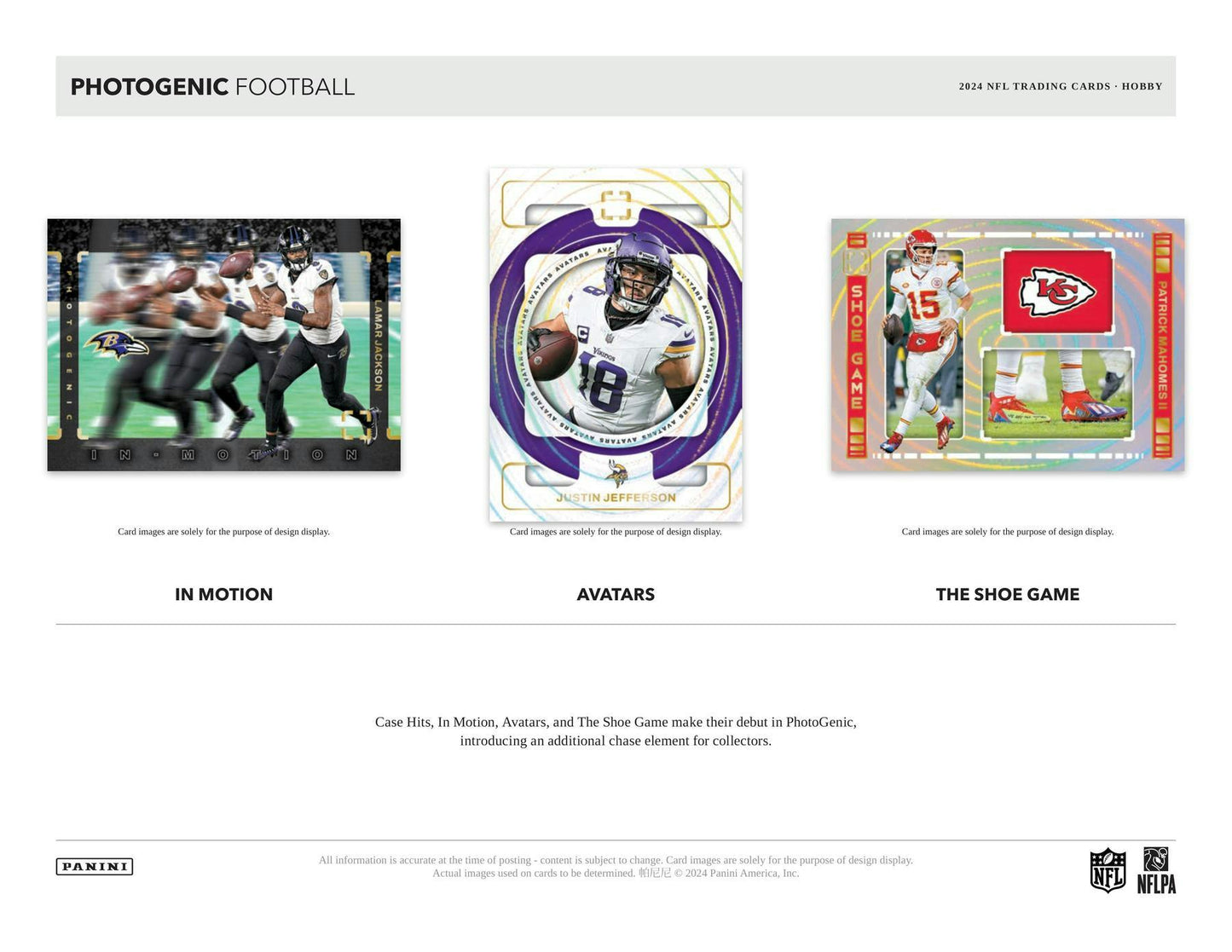 2024 Panini Photogenic Football Hobby Box - Columbia Hobby - Sports Card Boxes - Toploaders - Card Savers