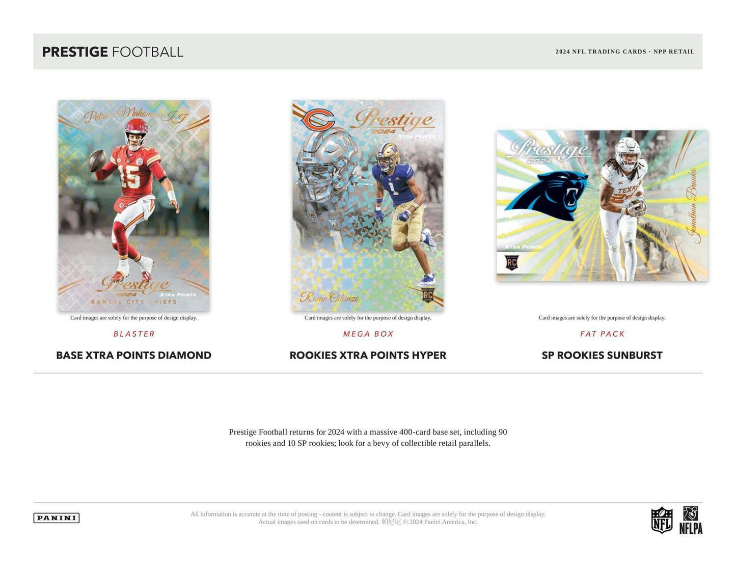 2024 Panini Prestige Football Blaster - Columbia Hobby - Sports Card Boxes - Toploaders - Card Savers