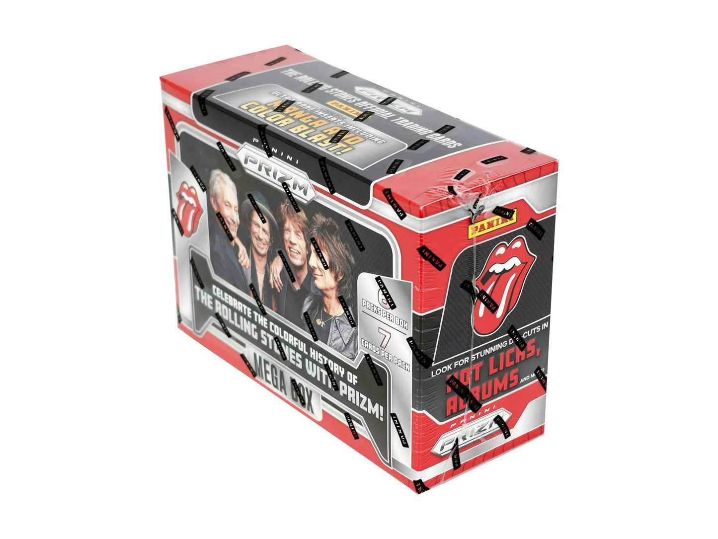 2024 Panini Prizm The Rolling Stones Hobby Mega Box - Columbia Hobby - Sports Card Boxes - Toploaders - Card Savers