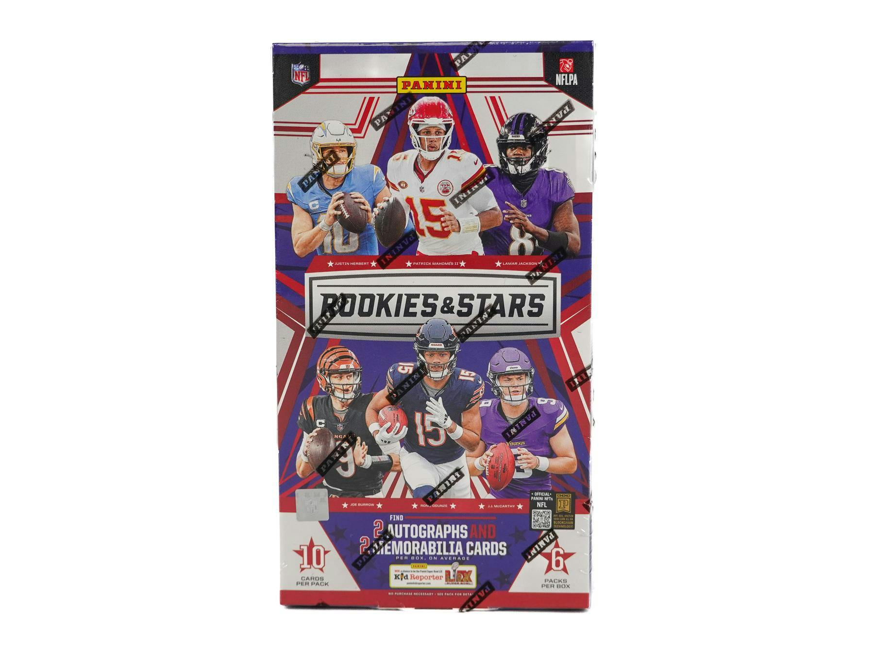 2024 Panini Rookies & Stars Football Hobby Box - Columbia Hobby - Sports Card Boxes - Toploaders - Card Savers