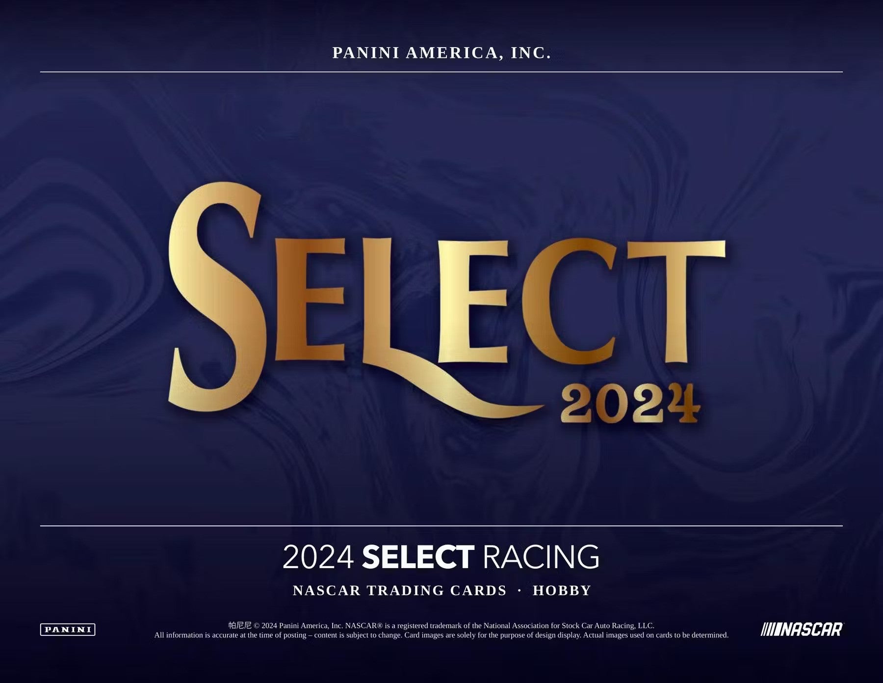 2024 Panini Select Racing Hobby Box - Columbia Hobby - Sports Card Boxes - Toploaders - Card Savers