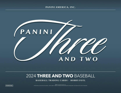 2024 Panini Three and Two Baseball Hobby Box - Columbia Hobby - Sports Card Boxes - Toploaders - Card Savers