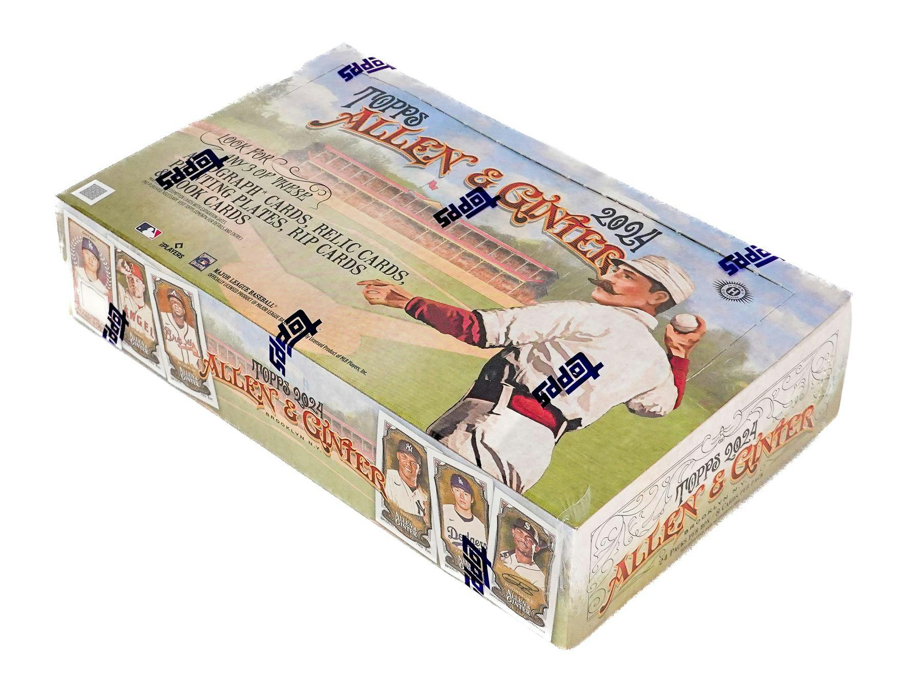 2024 Topps Allen & Ginter Baseball Hobby Box - Columbia Hobby - Sports Card Boxes - Toploaders - Card Savers