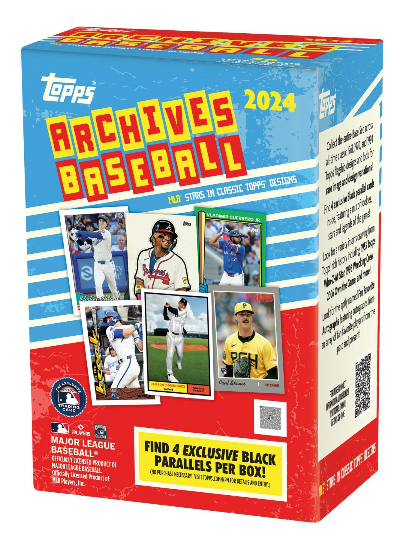 2024 Topps Archives Baseball 7 - Pack Blaster Box - Columbia Hobby - Sports Card Boxes - Toploaders - Card Savers
