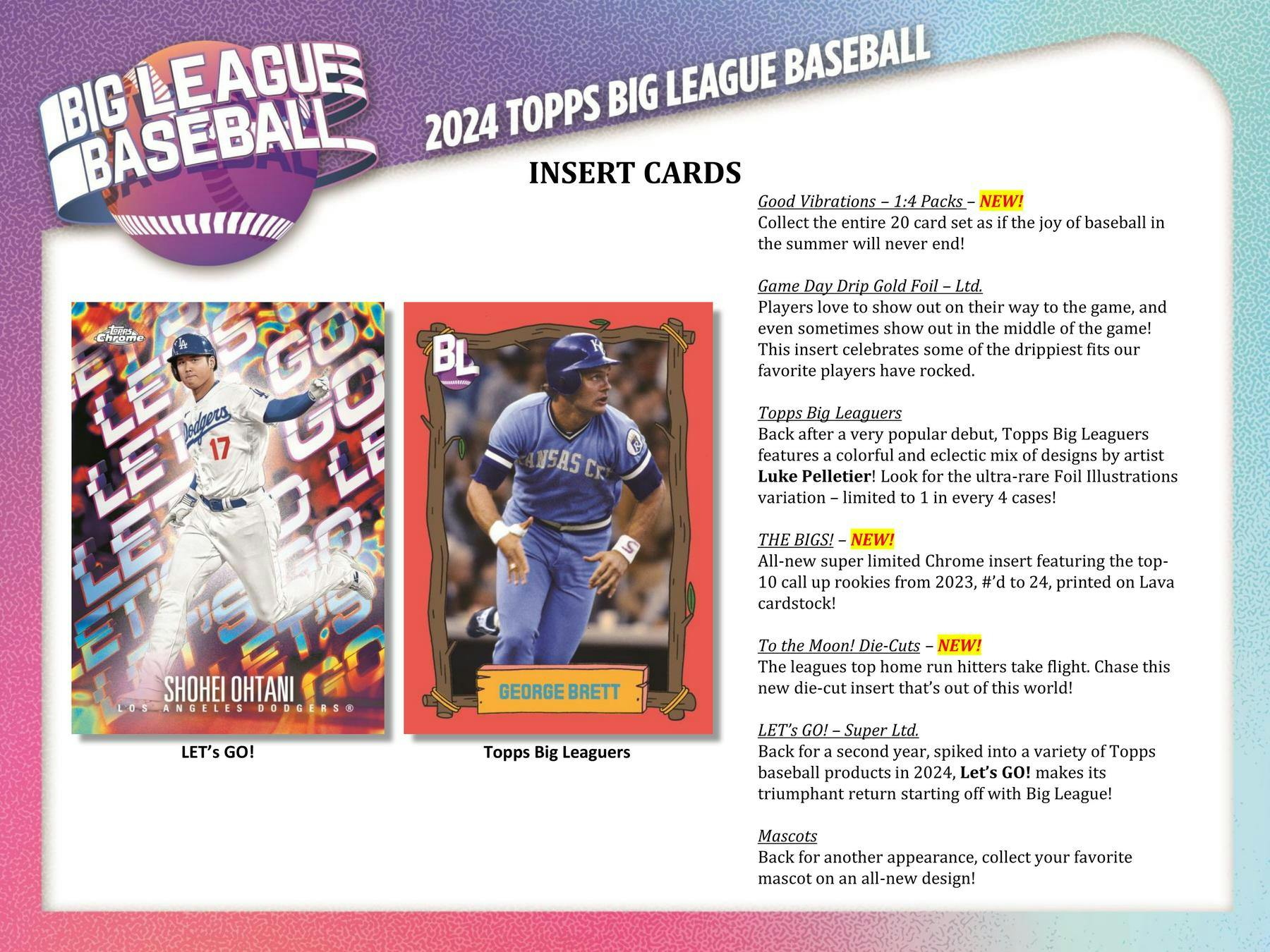 2024 Topps Big League Baseball Hobby Box - Columbia Hobby - Sports Card Boxes - Toploaders - Card Savers