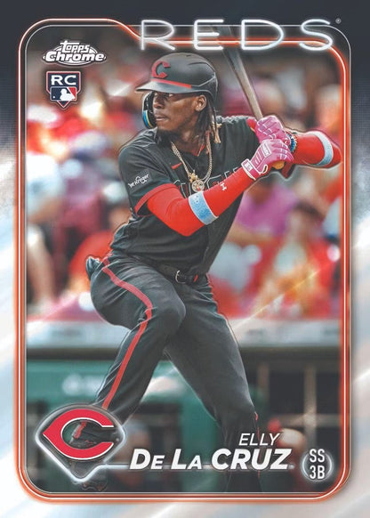2024 Topps Chrome Baseball 7 - Pack Blaster Box - Columbia Hobby - Sports Card Boxes - Toploaders - Card Savers
