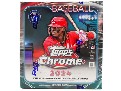 2024 Topps Chrome Baseball Monster Box - Columbia Hobby - Sports Card Boxes - Toploaders - Card Savers