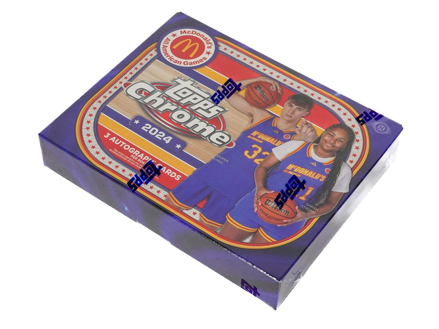 2024 Topps Chrome McDonald's All American Basketball Hobby Box (Cooper Flagg!) - Columbia Hobby - Sports Card Boxes - Toploaders - Card Savers