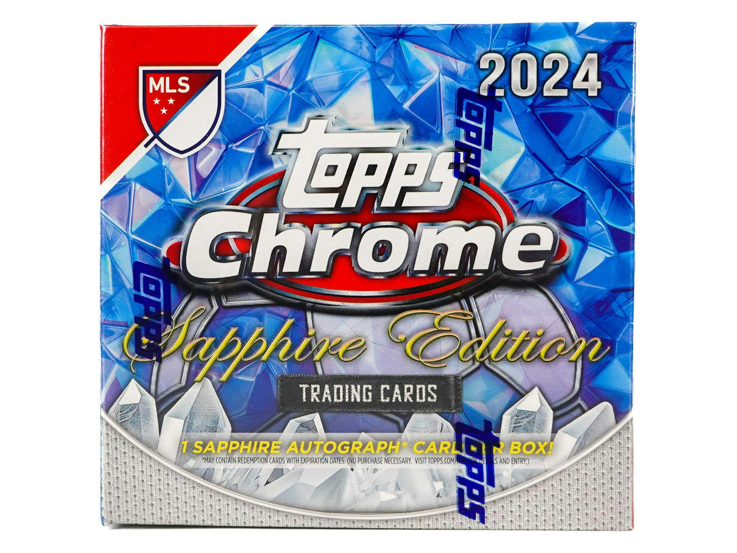 2024 Topps Chrome MLS Major League Soccer Sapphire Edition Box - Columbia Hobby - Sports Card Boxes - Toploaders - Card Savers