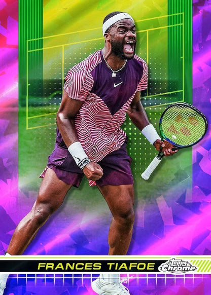 2024 Topps Chrome Tennis Sapphire Edition Box - Columbia Hobby - Sports Card Boxes - Toploaders - Card Savers