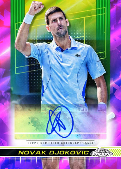2024 Topps Chrome Tennis Sapphire Edition Box - Columbia Hobby - Sports Card Boxes - Toploaders - Card Savers