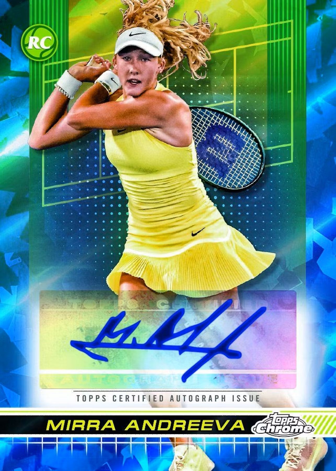 2024 Topps Chrome Tennis Sapphire Edition Box - Columbia Hobby - Sports Card Boxes - Toploaders - Card Savers