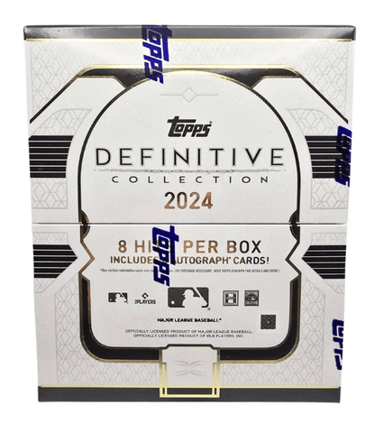 2024 Topps Definitive Collection Baseball Hobby Box - Columbia Hobby - Sports Card Boxes - Toploaders - Card Savers