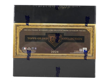2024 Topps Gilded Collection Baseball Hobby Box - Columbia Hobby - Sports Card Boxes - Toploaders - Card Savers