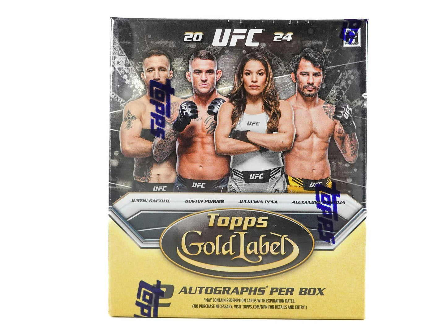 2024 Topps Gold Label UFC Hobby Box - Columbia Hobby - Sports Card Boxes - Toploaders - Card Savers
