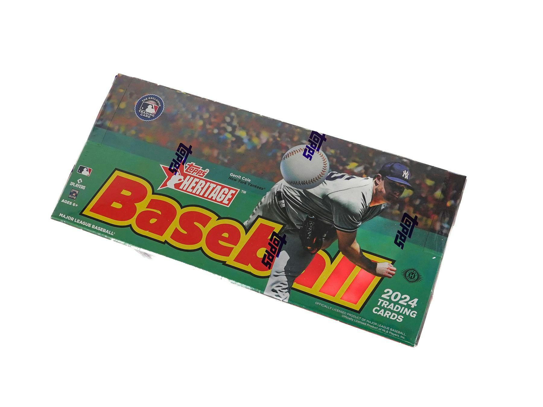 2024 Topps Heritage Baseball Hobby Box - Columbia Hobby - Sports Card Boxes - Toploaders - Card Savers