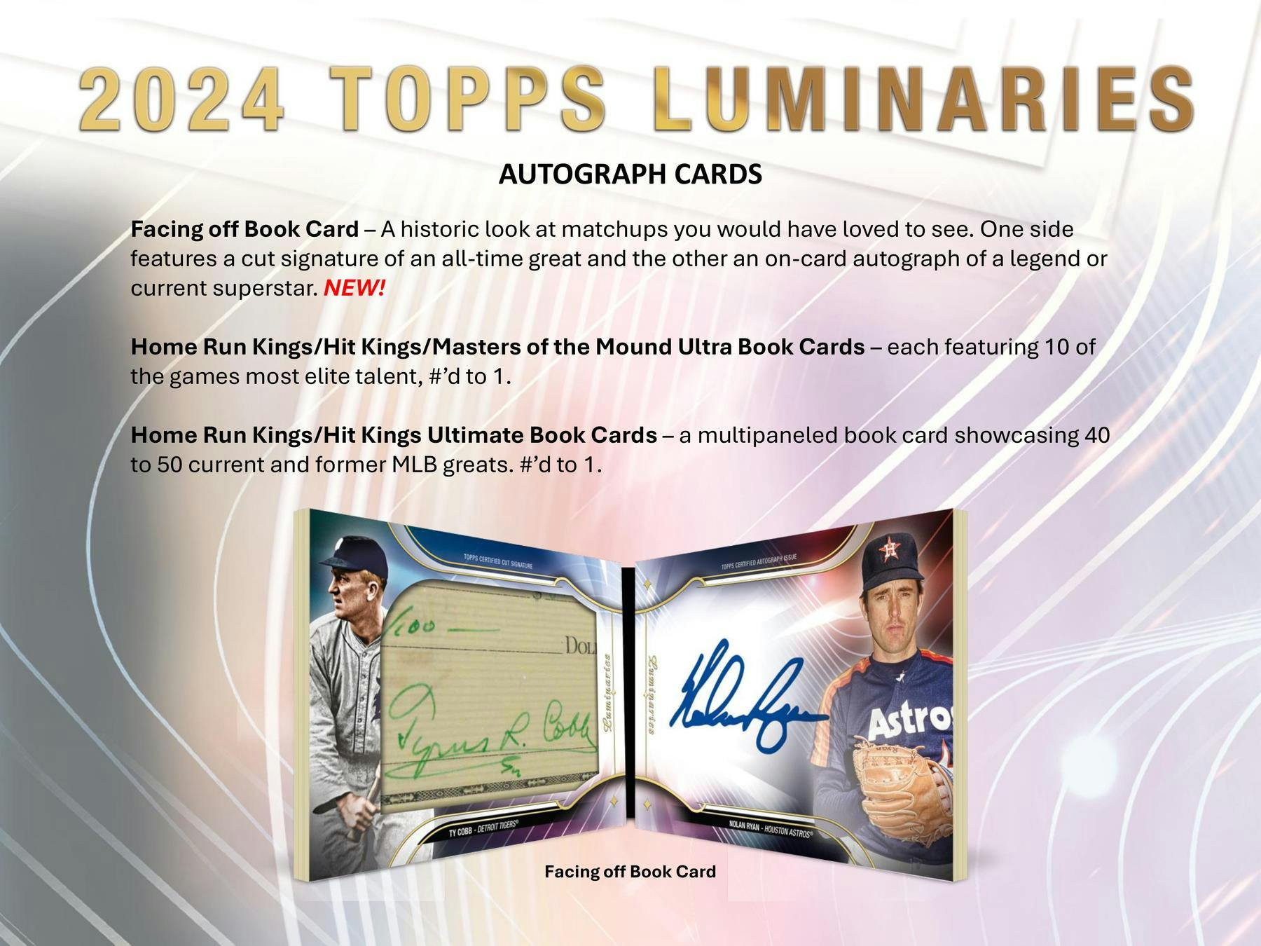 2024 Topps Luminaries Baseball Hobby Box - Columbia Hobby - Sports Card Boxes - Toploaders - Card Savers