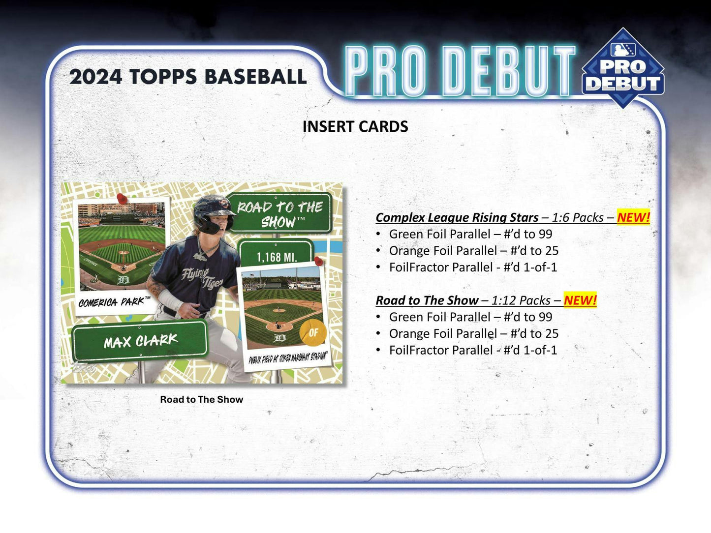 2024 Topps Pro Debut Baseball Hobby Box - Columbia Hobby - Sports Card Boxes - Toploaders - Card Savers