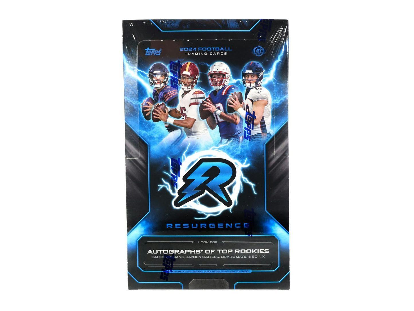 2024 Topps Resurgence Football Hobby Box - Columbia Hobby - Sports Card Boxes - Toploaders - Card Savers
