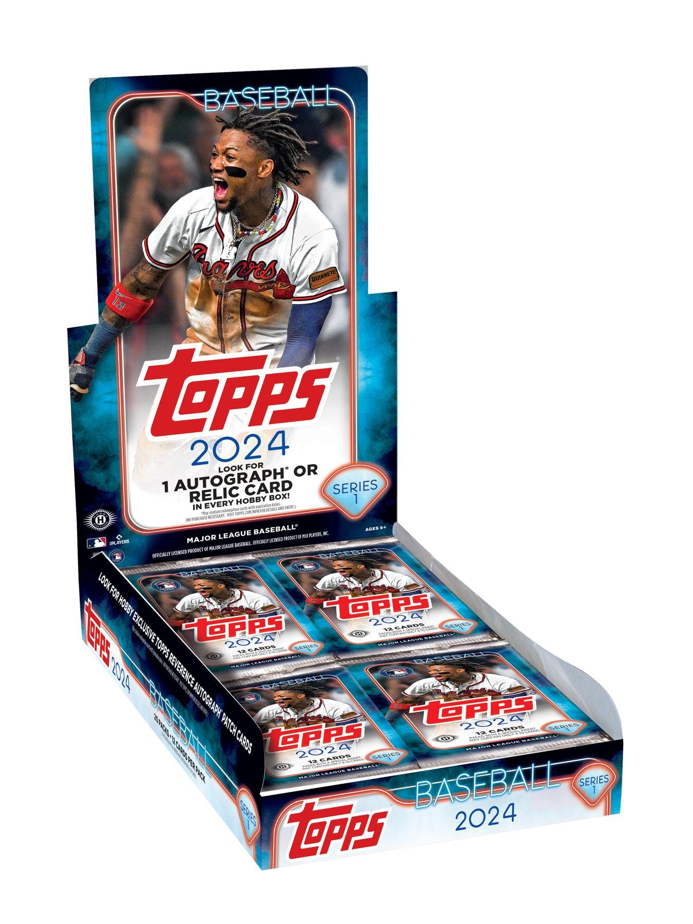 2024 Topps Series 1 Baseball Hobby Box - Columbia Hobby - Sports Card Boxes - Toploaders - Card Savers