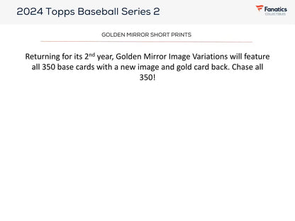 2024 Topps Series 2 Baseball 7 - Pack Blaster Box - Columbia Hobby - Sports Card Boxes - Toploaders - Card Savers