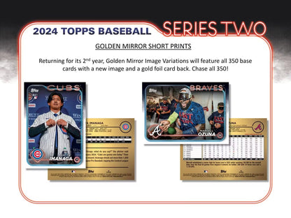 2024 Topps Series 2 Baseball Hobby Jumbo Box - Columbia Hobby - Sports Card Boxes - Toploaders - Card Savers
