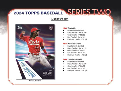 2024 Topps Series 2 Baseball Hobby Jumbo Box - Columbia Hobby - Sports Card Boxes - Toploaders - Card Savers