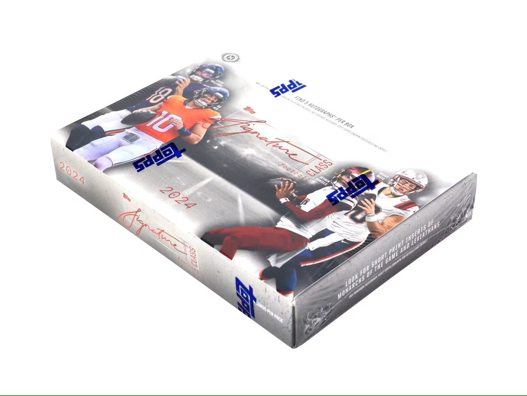 2024 Topps Signature Class Football Hobby Box - Columbia Hobby - Sports Card Boxes - Toploaders - Card Savers