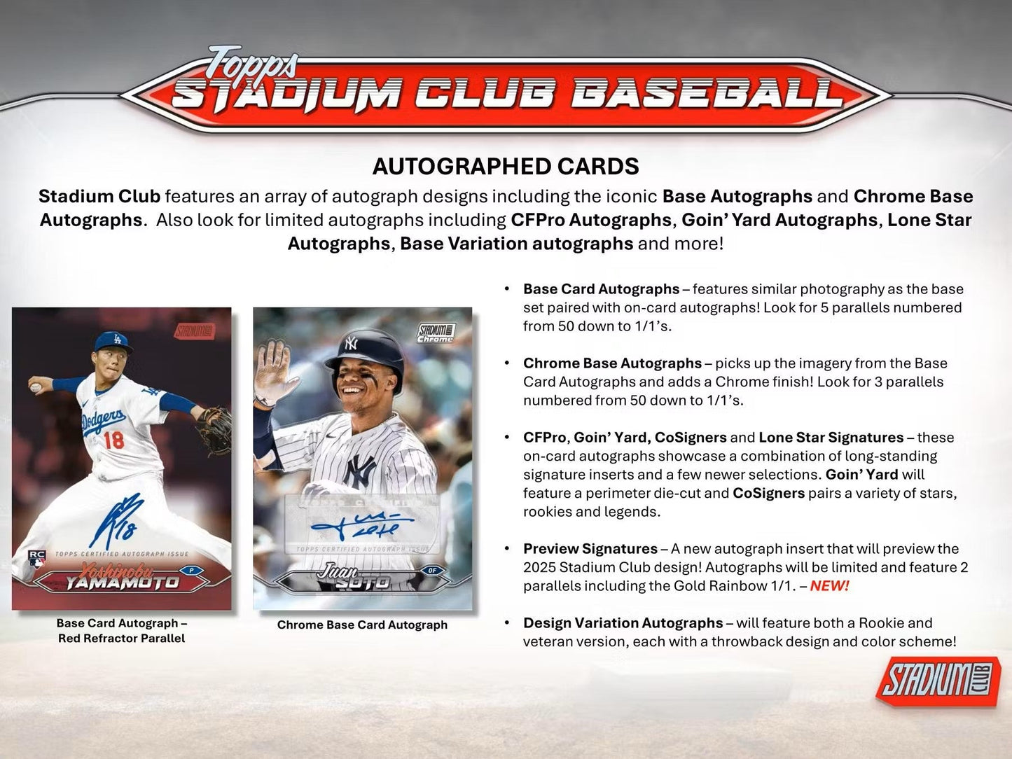 2024 Topps Stadium Club Baseball Compact Box - Columbia Hobby - Sports Card Boxes - Toploaders - Card Savers