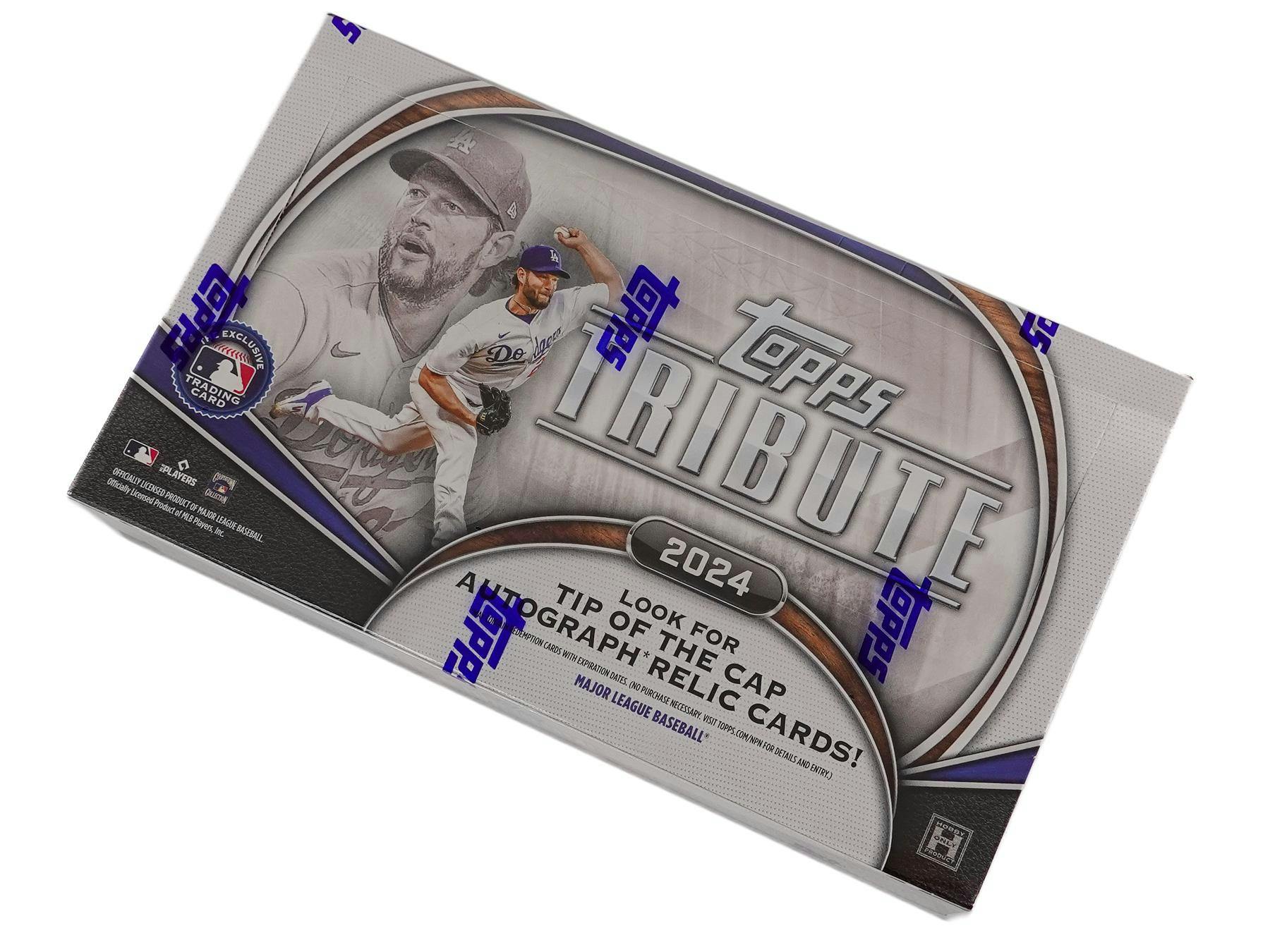 2024 Topps Tribute Baseball Hobby Box - Columbia Hobby - Sports Card Boxes - Toploaders - Card Savers