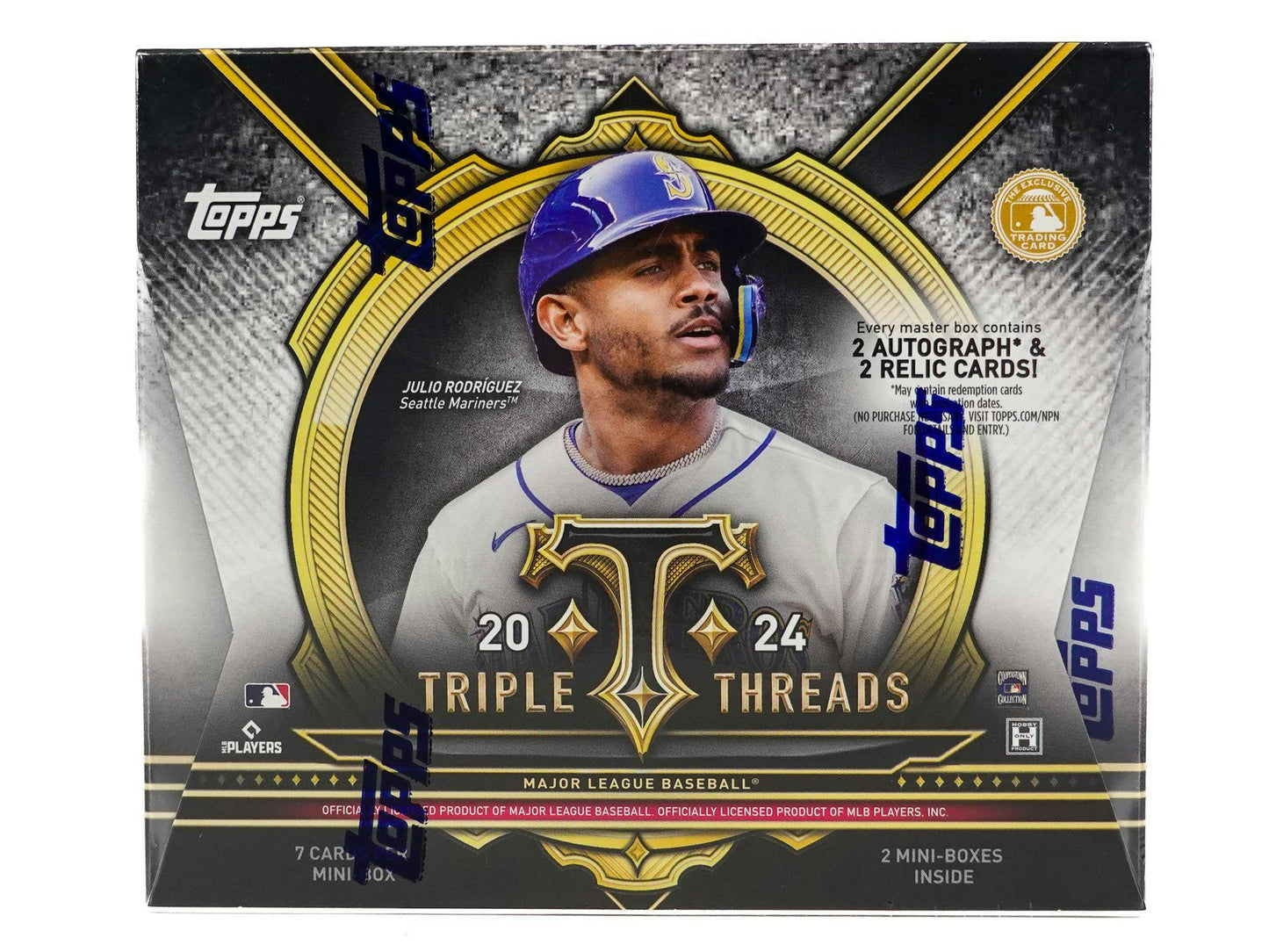2024 Topps Triple Threads Baseball Hobby Box - Columbia Hobby - Sports Card Boxes - Toploaders - Card Savers
