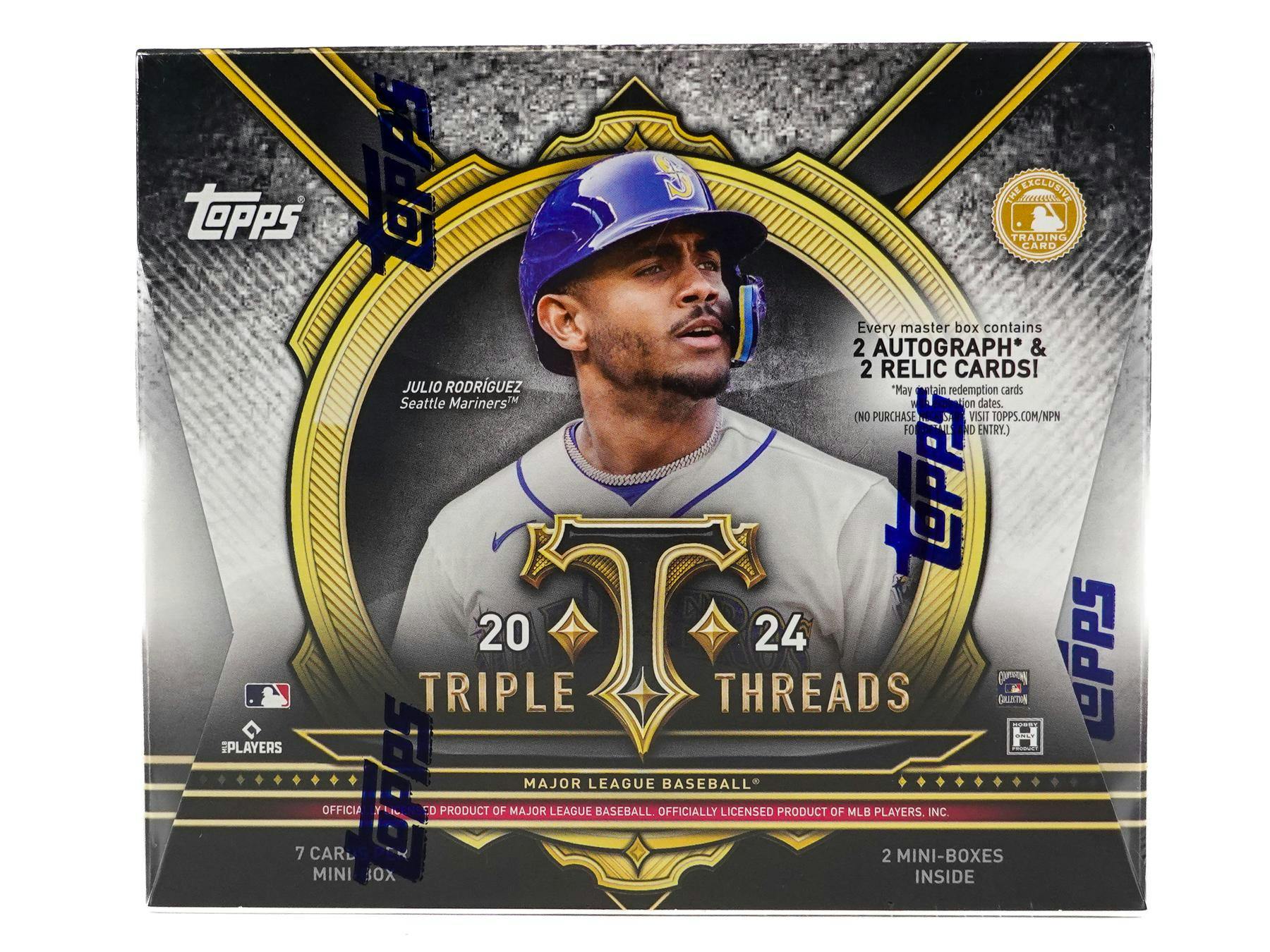 2024 Topps Triple Threads Baseball Hobby Box - Columbia Hobby - Sports Card Boxes - Toploaders - Card Savers