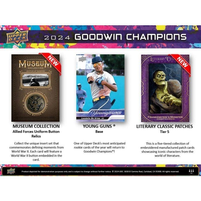 2024 Upper Deck Goodwin Champions Blaster Box - Columbia Sports Cards