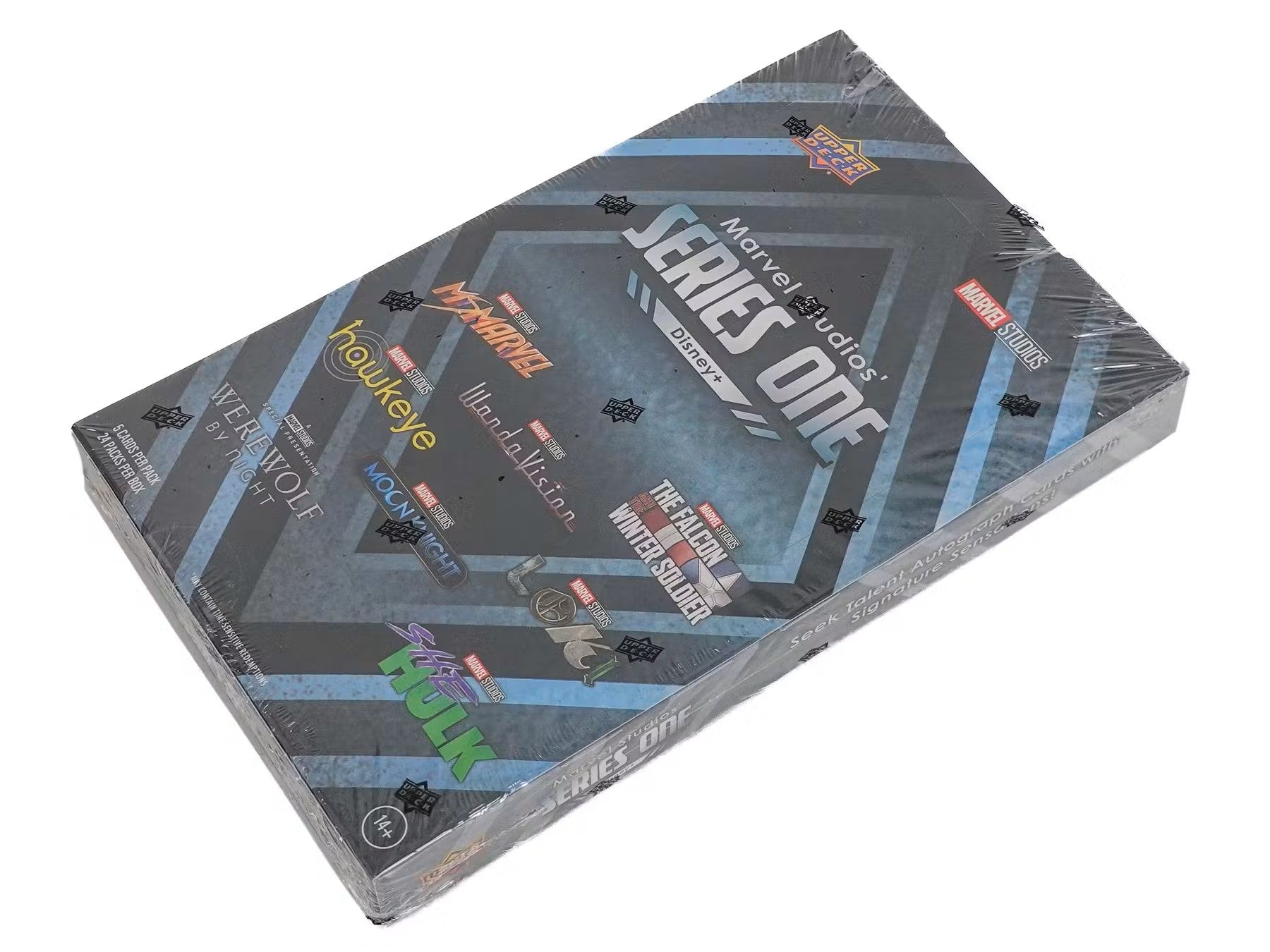 2024 Upper Deck Marvel Studios Series 1 Disney+ Hobby Box - Columbia Hobby - Sports Card Boxes - Toploaders - Card Savers